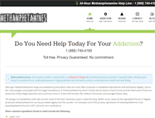 Tablet Screenshot of methamphetamines.org